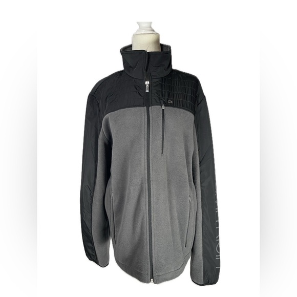 Women’s Calvin Klein Fleece Jacket Size Medium - Picture 1 of 3